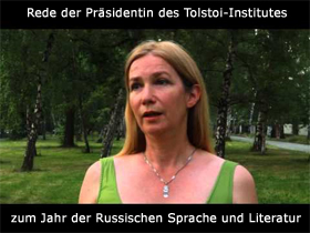 Rede der Präsidentin des Tolstoi-Institutes